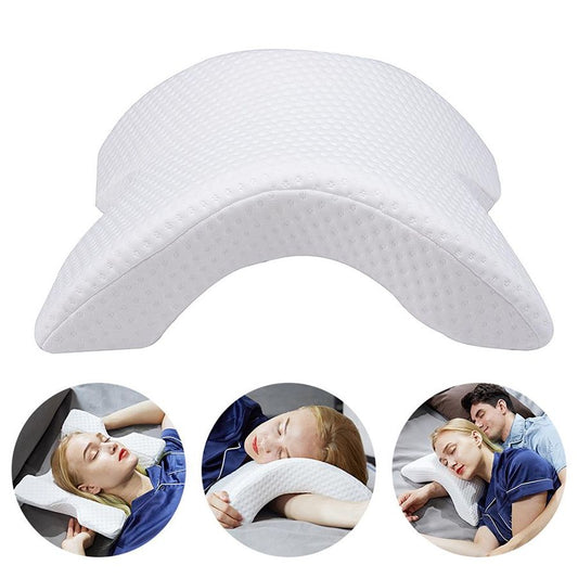 Almohada ergonómica de espuma viscoelástica con contorno