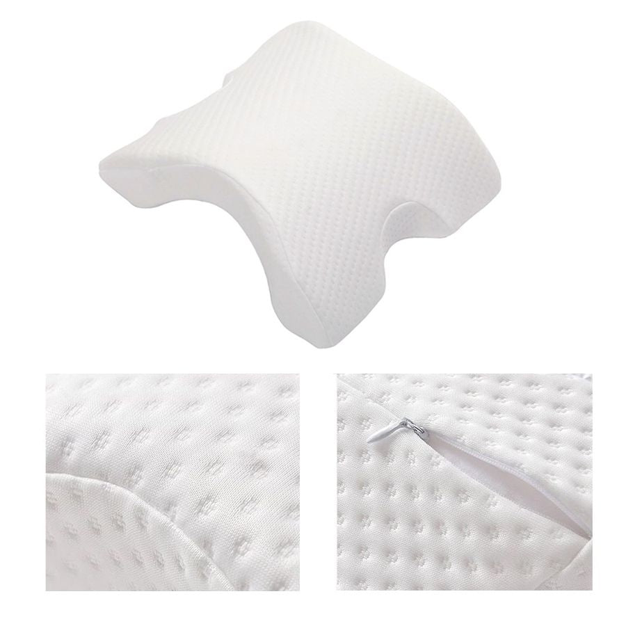 Almohada ergonómica de espuma viscoelástica con contorno