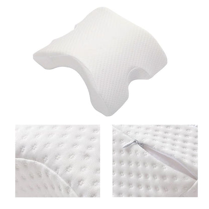 Almohada ergonómica de espuma viscoelástica con contorno