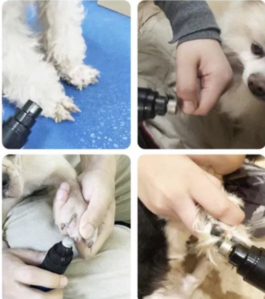 Amoladora de uñas para animales + cortauñas