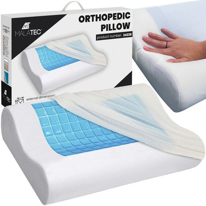 Almohada ortopédica grande con almohadilla de gel